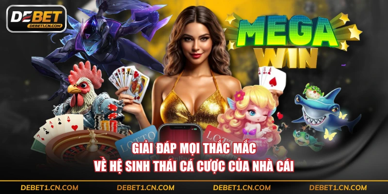 Giải đáp mọi thắc mắc về hệ sinh thái cá cược của nhà cái